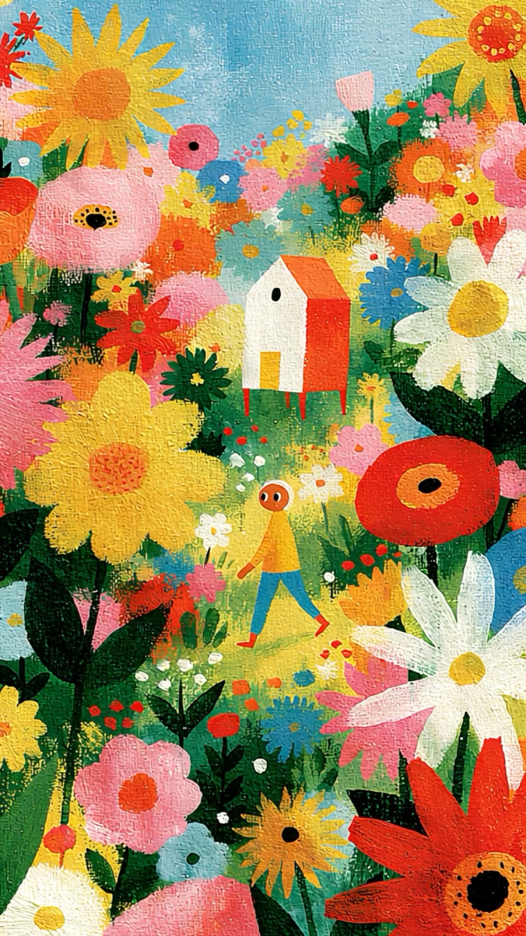 Bloom House wallpaper artwork