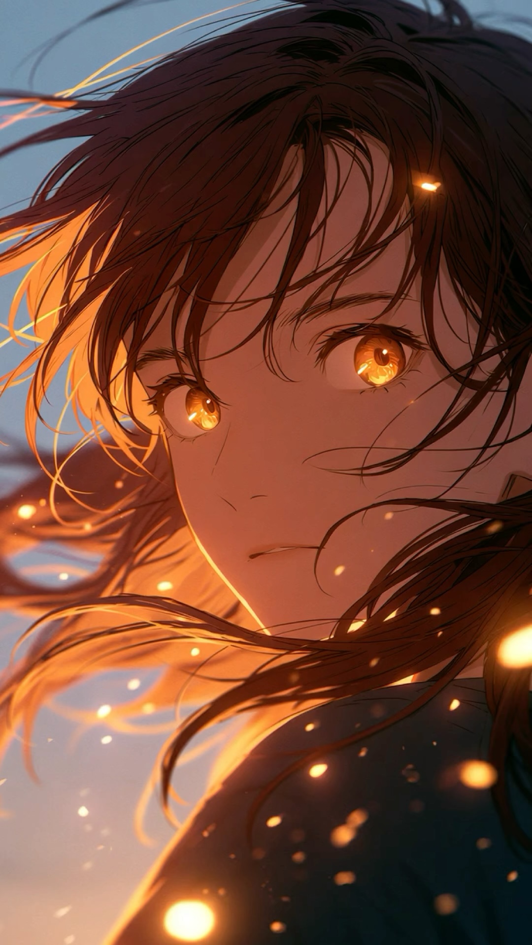 Ember Gaze wallpaper artwork