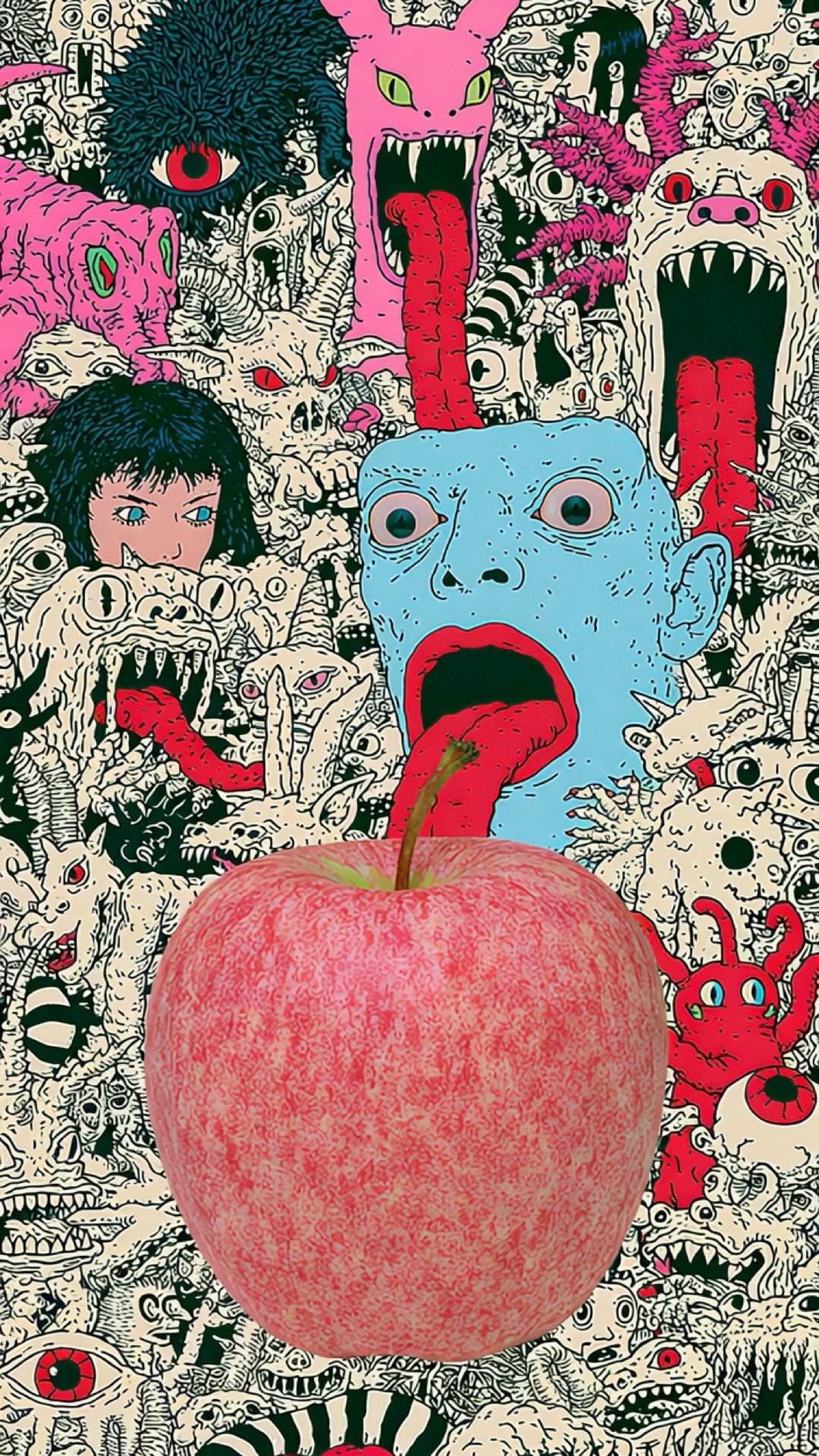 Apple Touch wallpaper artwork