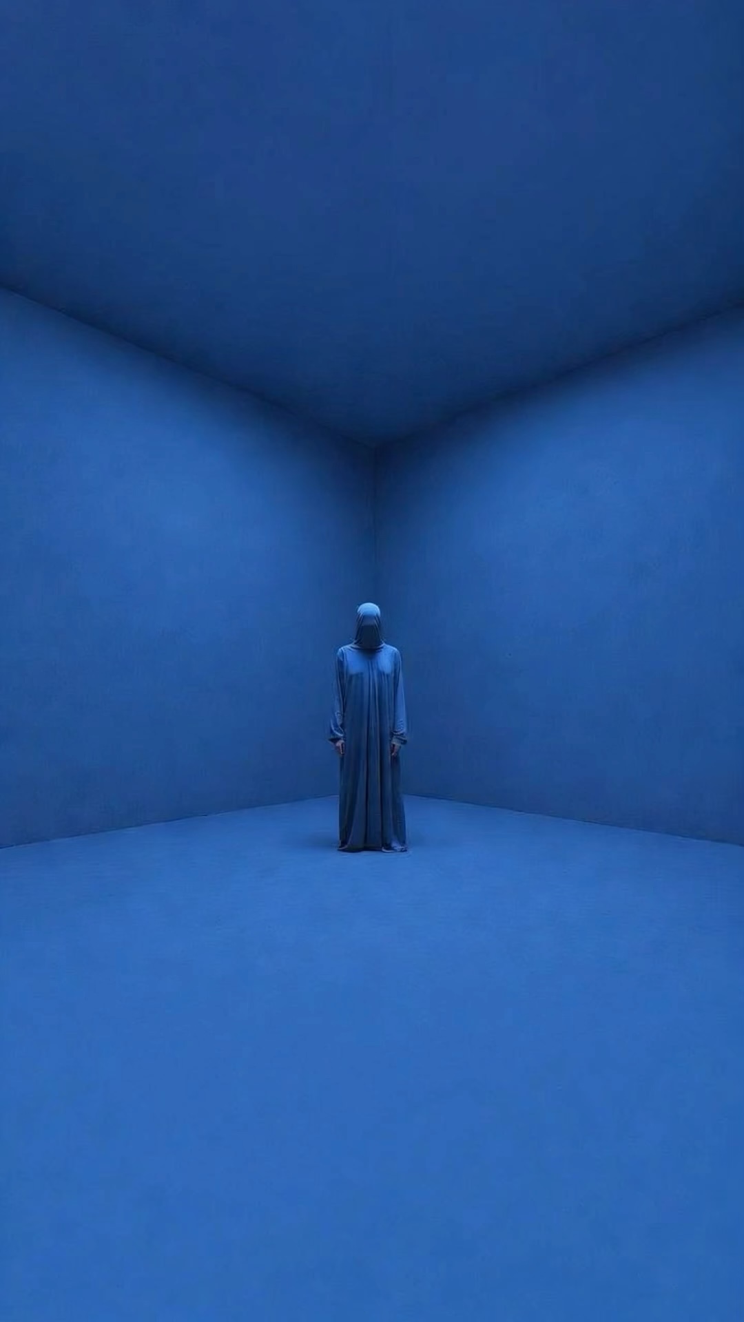 Blue Hall Visitor wallpaper artwork