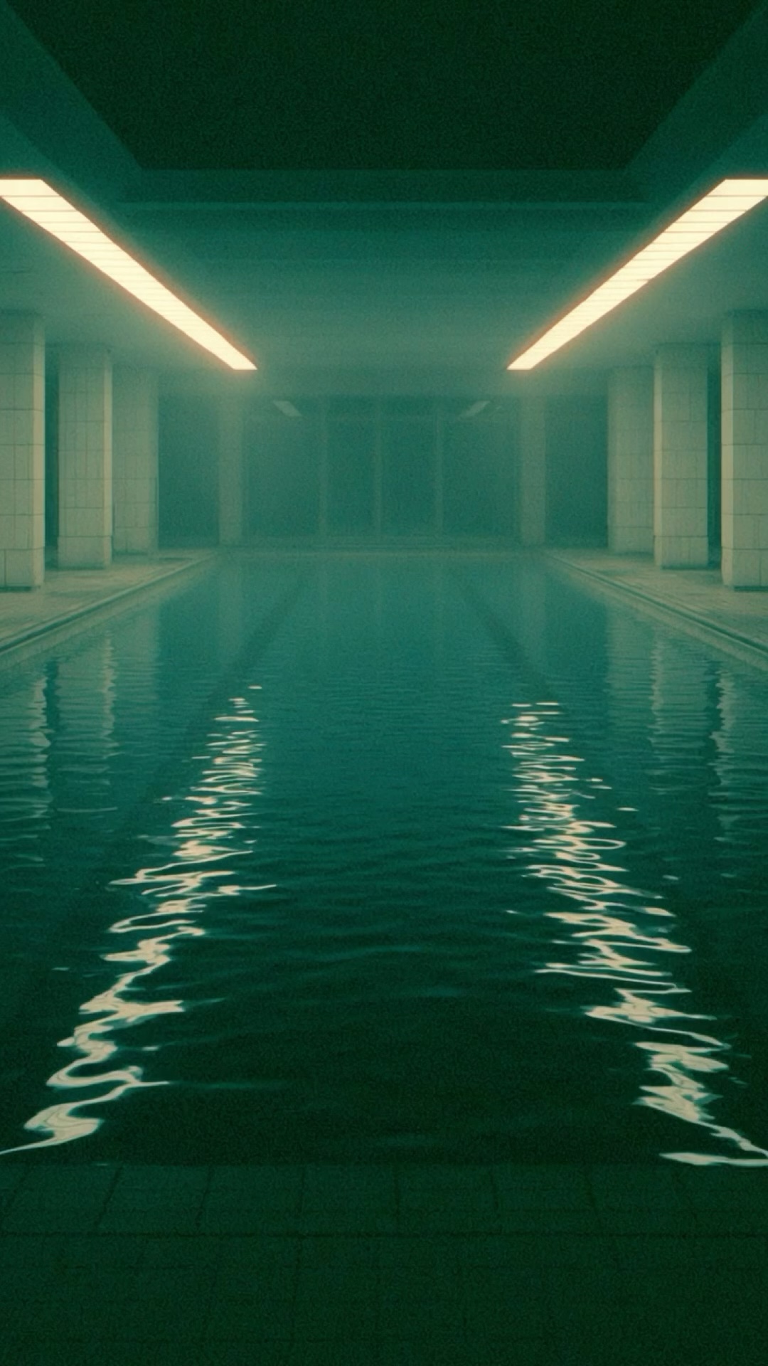 Poolside Ignition wallpaper artwork