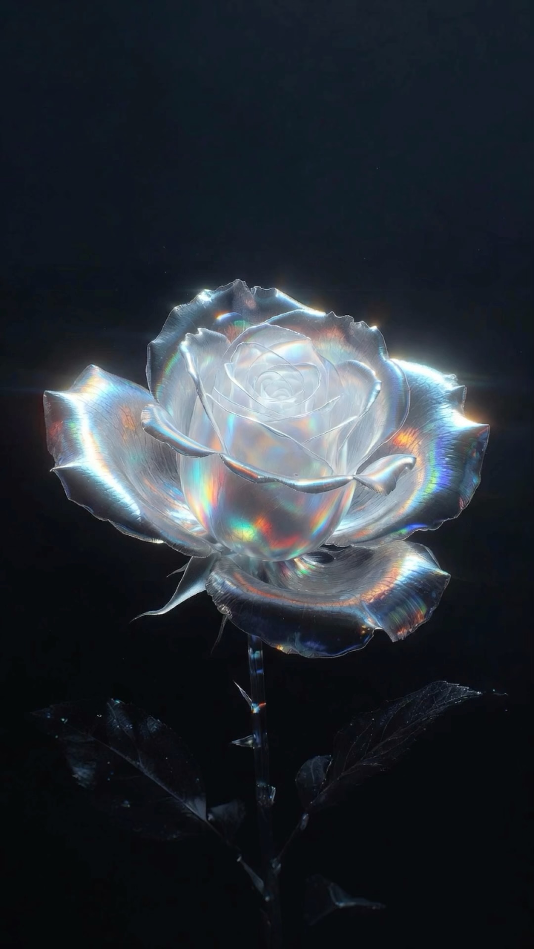 Silver Lotus Closes wallpaper artwork