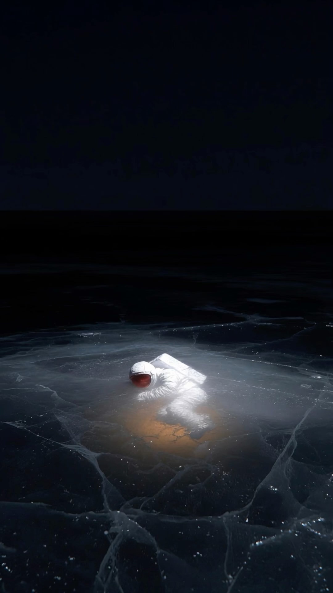 Icefield Light wallpaper artwork