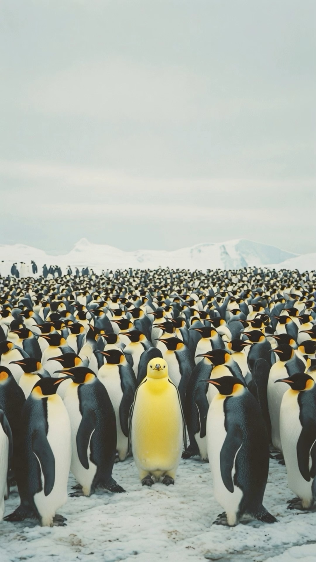 Penguin Assembly wallpaper artwork