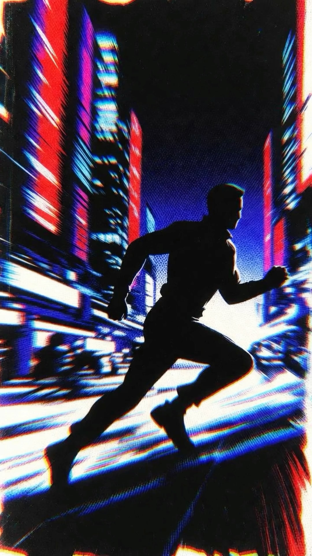 Night City Freeze wallpaper artwork