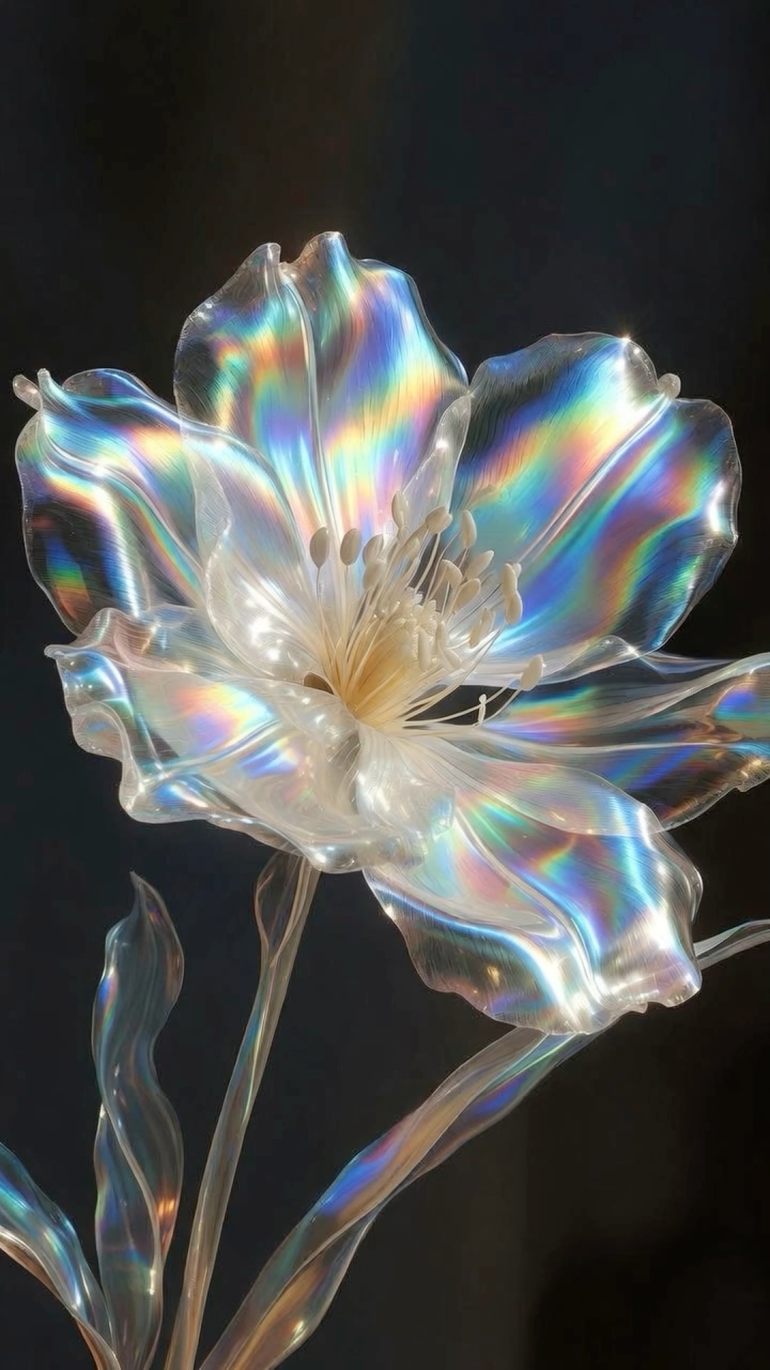 Glass in Bloom wallpaper artwork