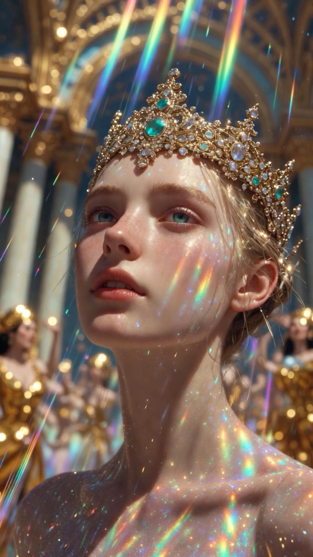 Mirrored Palace wallpaper artwork