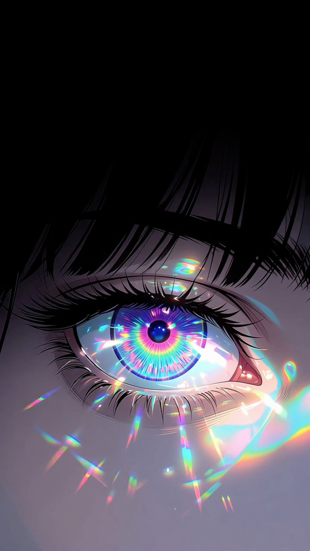 Iridescent Blink wallpaper artwork