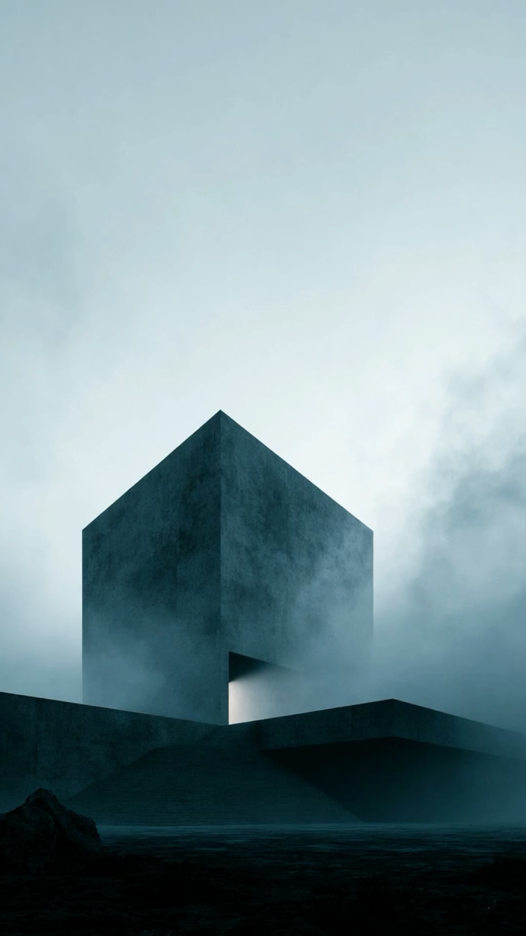 Door in the Block wallpaper artwork